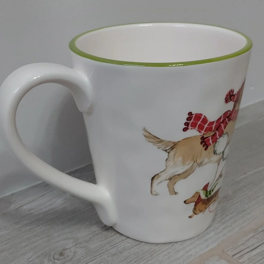 Park Avenue Puppies Pier 1 Dog Coffee Mug